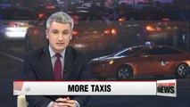 Extra 17,000 late night taxis will operate in Seoul over holiday season