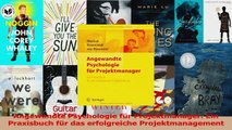 Lesen  Angewandte Psychologie für Projektmanager Ein Praxisbuch für das erfolgreiche Ebook Frei