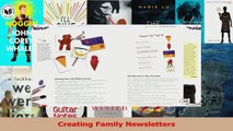 Creating Family Newsletters Download