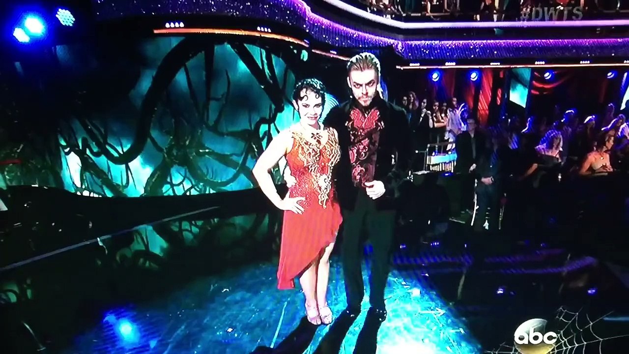 Bindi Irwin and Derek Hough Halloween Night Argentine Tango Week 7