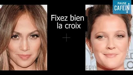 Regardez fixement la croix au centre et observez ce qui se passe !