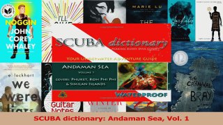 Read  SCUBA dictionary Andaman Sea Vol 1 Ebook Free