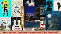 Download  West Aegean Cruising Companion Wiley Nautical Ebook Online