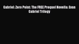 Gabriel: Zero Point: The FREE Prequel Novella: Evan Gabriel Trilogy [Download] Online