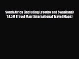 South Africa (including Lesotho and Swaziland) 1:1.5M Travel Map (International Travel Maps)
