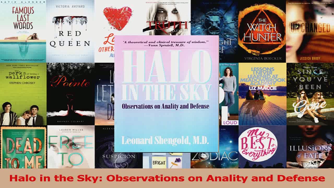 PDF Download  Halo in the Sky Observations on Anality and Defense Read Full Ebook
