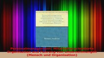 Download  Personalmanagement Mitarbeiterorientierte Organisation und Führung von Unternehmungen PDF Online