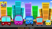 Wheels On The Bus Finger Family Nursery Rhyme | Finger Family Songs | Wheels on the Bus