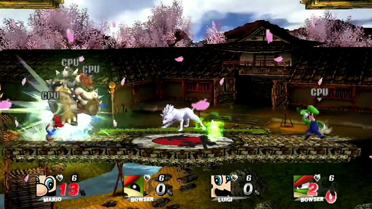 Hacked Super Smash Brothers Brawl All Star Matches