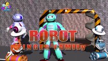 Finger Family | Robot Finger Family | 3D Finger Family Nursery Rhymes