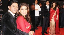 Dilwale Pair Shahrukh Khan & Kajol Speaks at Colors Red Carpet Of The Sansui Stardust Award 2015 | Bollywood News Gossips