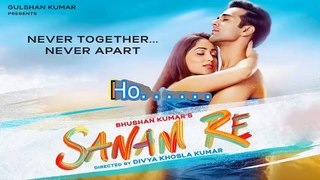 Sanam Re Title Song (Lyrics Video) - Pulkit Samrat, Yami Gautam, Divya Khosla Kumar