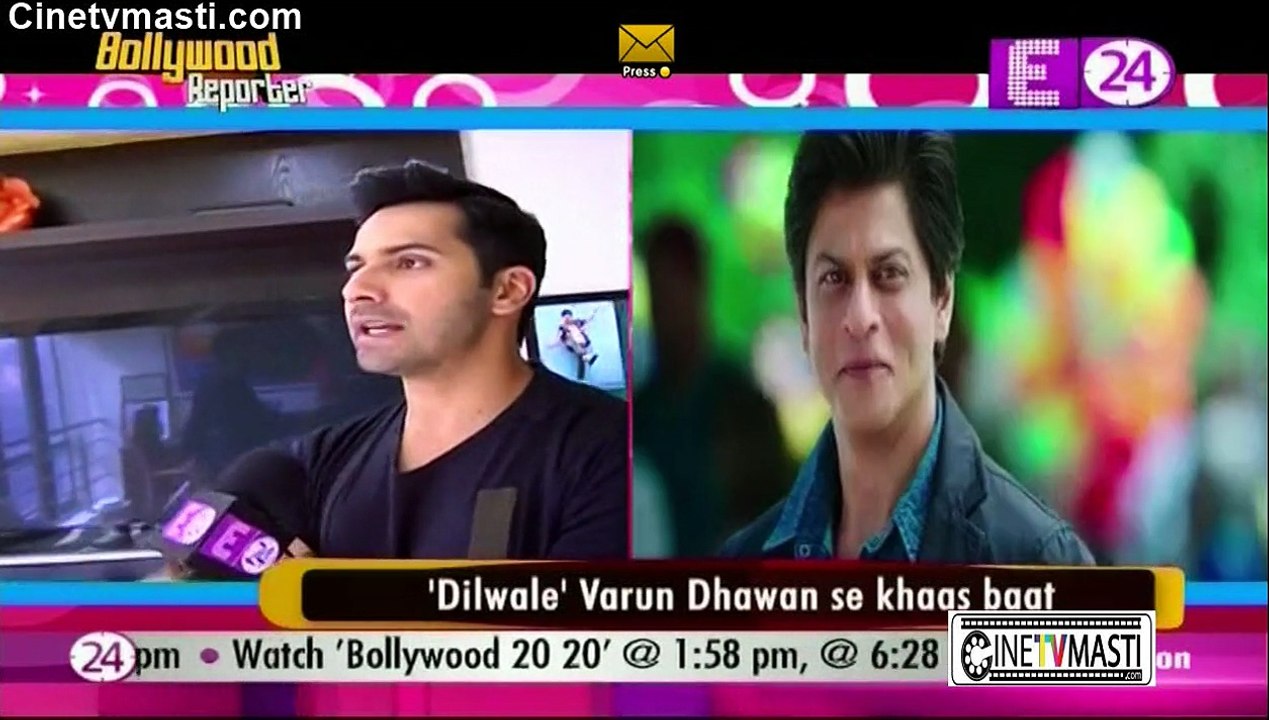 'Dilwale' Varun Dhawan Se Khass Baat 23rd December 2015 Cinetvmasti.com