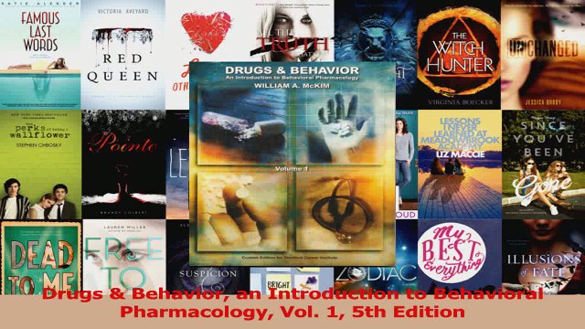 PDF Download Drugs Behavior an Introduction to Behavioral Pharmacology Vol 1 5th Edition Read Full Ebook