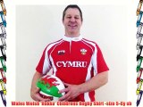 Wales Welsh 'Hakka' Childrens Rugby Shirt -size 5-6y sb