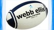 Webb Ellis Oblivion Rugby Match Ball - White/Navy Size 5