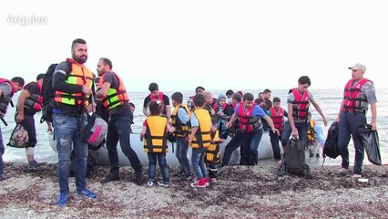 Mais de um milhão de migrantes entraram na Europa em 2015