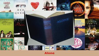 Read  Alone Ebook Free