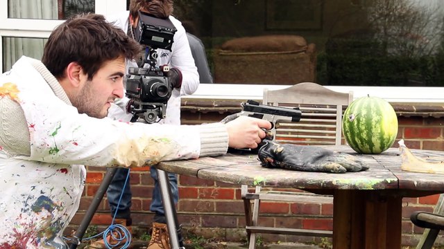 Karpuzun Parçalanma Anı - Ağır Çekim Videoları