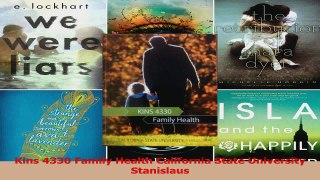 Kins 4330 Family Health California State University Stanislaus PDF