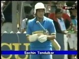 Sachin Tendulkar 1st Run In Odi Cricket Vs New Zealand In 1990