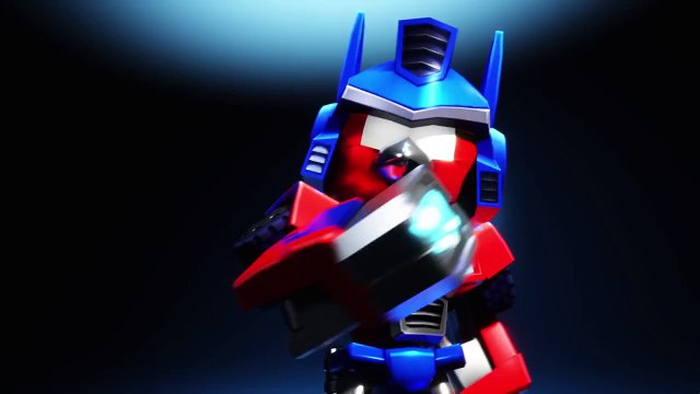 Angry Birds Transformers: Red as Optimus Prime!