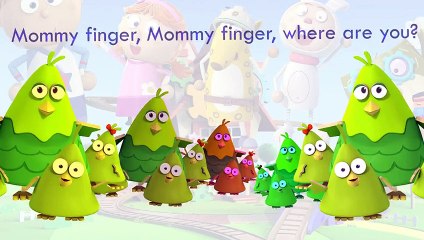 Tickety Toc Finger Family Nursery Rhyme for Children