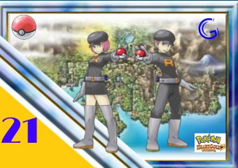 Pokémon Or Heart Gold épisode 21 "Le Repaire de la Team Roket partie 1"