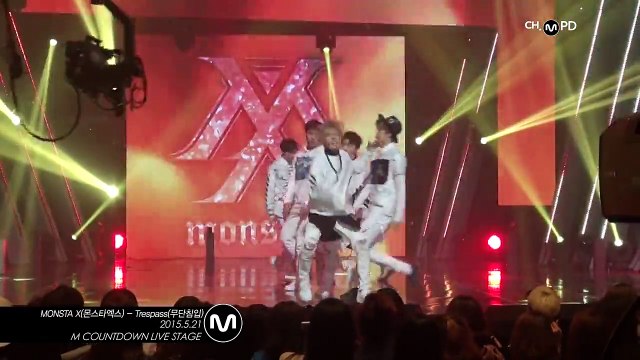 [MPD직캠] 몬스타엑스 무단침입 직캠 Trespass MONSTA X Fancam Mnet MCOUNTDOWN 150521