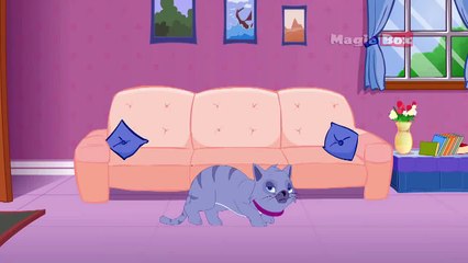 Meow Meow | Animated Tamil Nursery Rhymes For Kids | Chellame Chellam