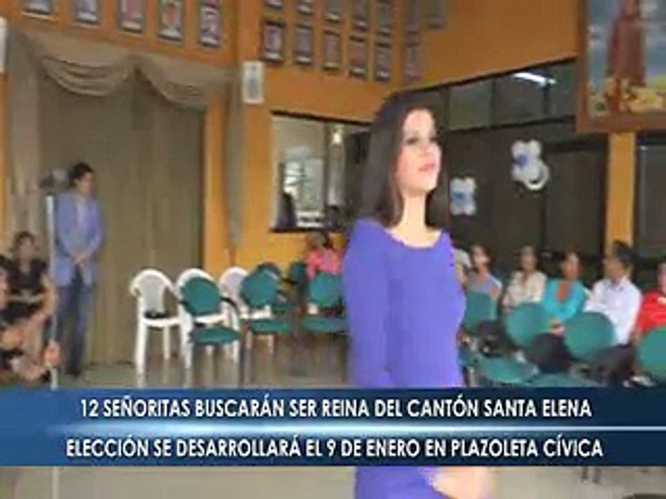 CANDIDATAS REINA DE SANTA ELENA