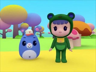 Rubi ve Jojo - Salıncak - Yumurcak TV çizgi filmeri tarzında