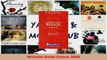 PDF Download  Michelin Guide France 2000 PDF Full Ebook