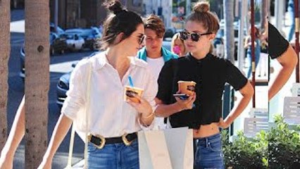 (VIDEO) Bffs Kendall Jenner, Gigi Hadid Go Shopping