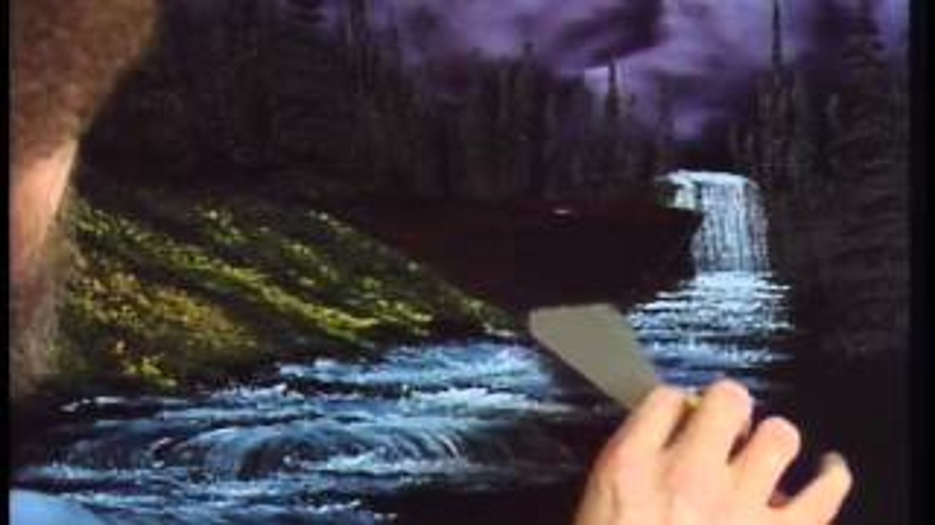 Bob Ross Black Waterfall (Season 2 Episode 11) - Video Dailymotion