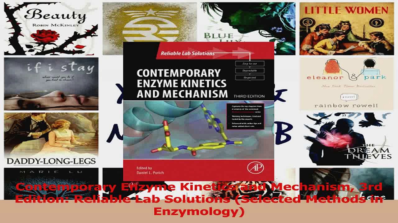 PDF Download  Contemporary Enzyme Kinetics and Mechanism 3rd Edition Reliable Lab Solutions Selected PDF Full Ebook