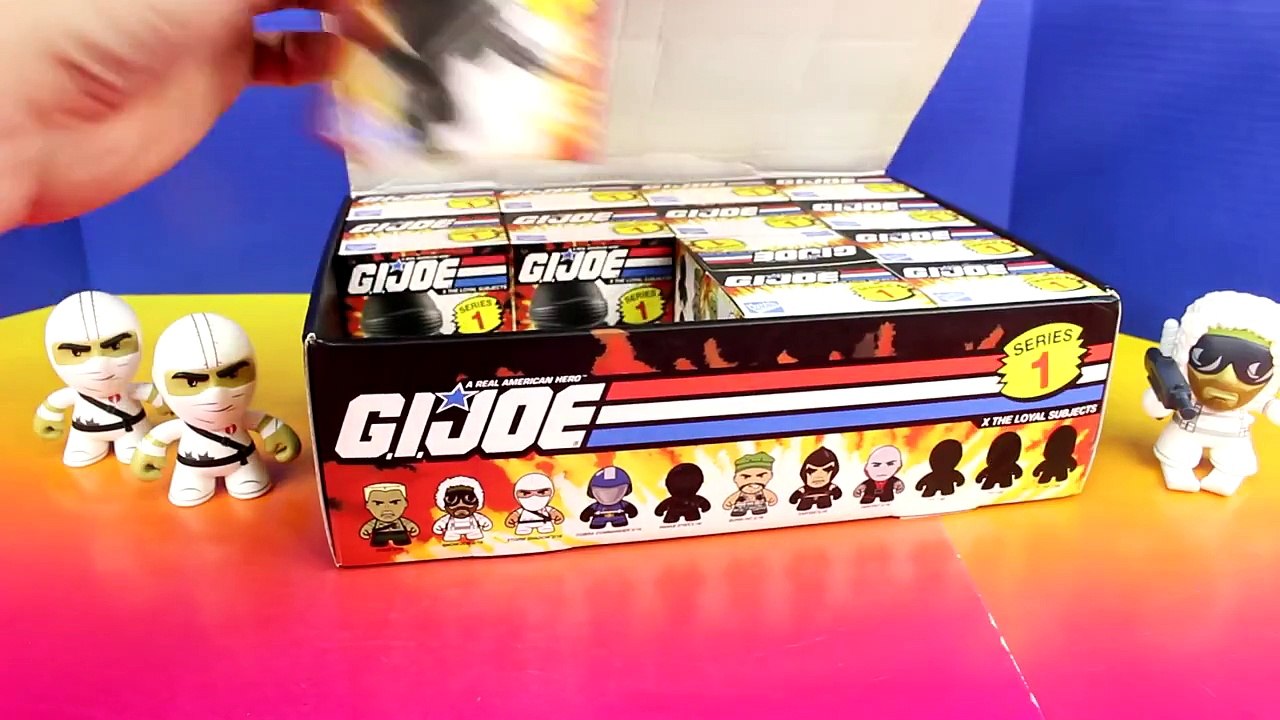 G.I. Joe Loyal Subjects Blind Boxes Mystery Surprise Blind Boxes Series 1 Snake Eyes Storm
