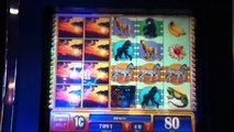 GORILLA CHIEF Penny Video Slot Machine with 20 SPIN BONUS Las Vegas Casino