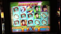 THE MONKEES Slot Machine with BONUS, SPINNING STREAKS and a BIG WIN Las Vegas casino