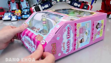 Đồ chơi búp bê cho bé chơi trò chơi tắm cho búp bê em bé rất vui