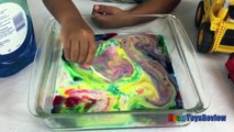 MILK AND SOAP MAGIC EXPERIMENT easy science experiments for kids with Thomas and Friends T