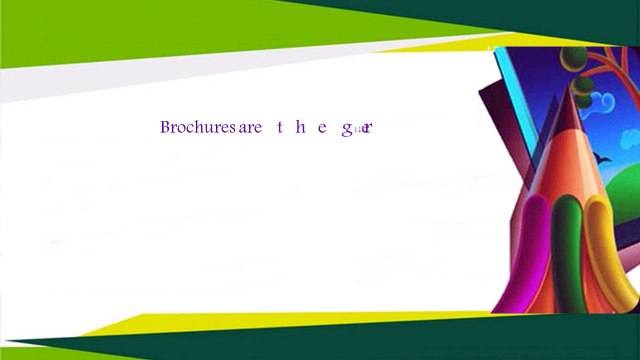 Brochures Designing Services in Bangalore