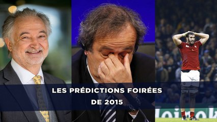 Les prédictions foirées de 2015 (RETRO)