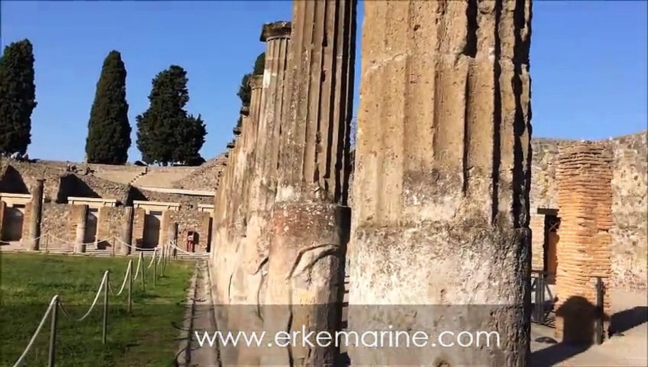 Erke Marine, Pompai Turu, Napoli İtalya, www.erkemarine.com