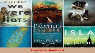 Read  Prophets Handbook Ebook Free