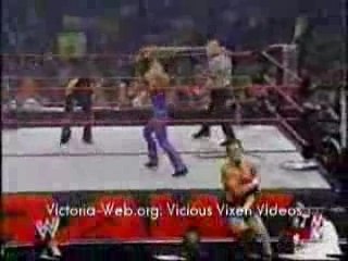 Victoria vs Trish Stratus vs Jacqueline