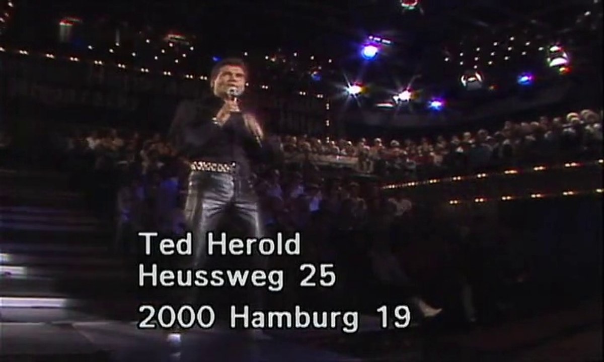 Ted Herold - Gib dein Ziel niemals auf 1981