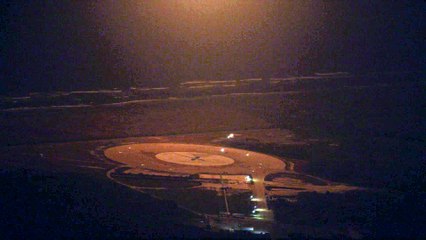 Falcon 9 First Stage Landing  From Helicopter