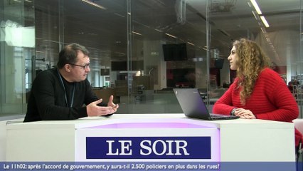 Le 11h02: après l’accord de gouvernement, y aura-t-il 2.500 policiers en plus dans les rues?