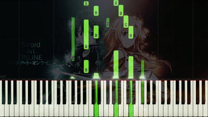 Sword Art Online - At Nightfall | Synthesia w/MIDI